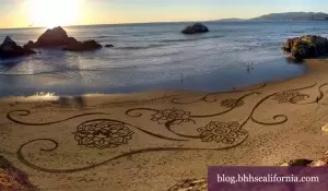 Ventura sand art