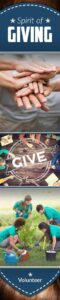 real estate agents give back