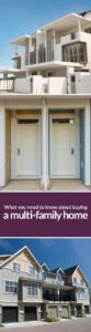 Buying a multi-family property