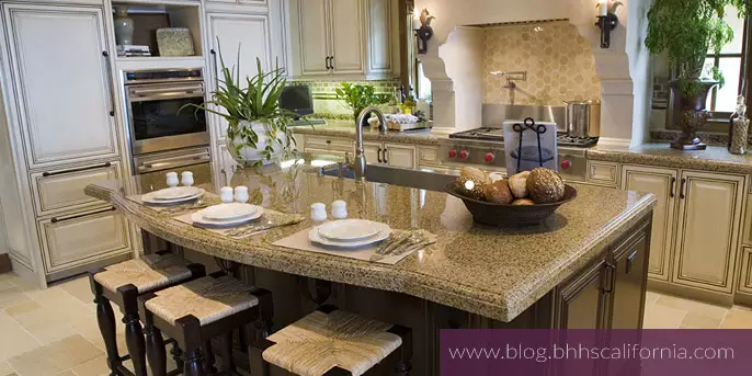 Gourmet kitchens in Southern California homes