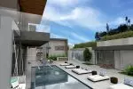 40-Foot Waterfall Cascades into Pool at Upper Nichols Canyon Estate