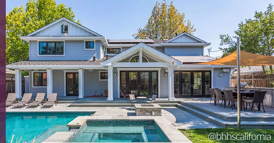 backyard of southern california house