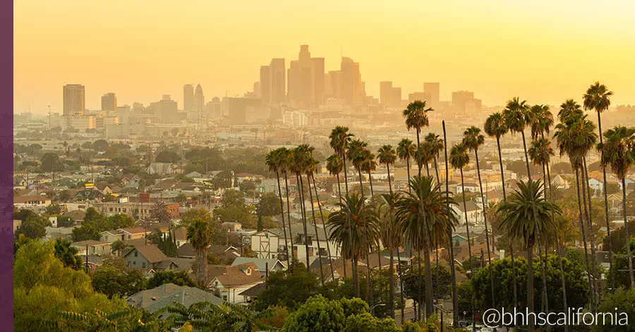 view of los angeles