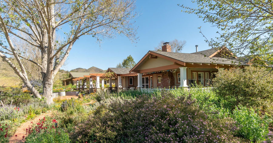 Craftsman home on a ranch for sale in Southern California 