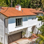 40-Foot Waterfall Cascades into Pool at Upper Nichols Canyon Estate